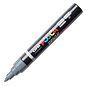 Posca Brush Paint Marker - Grey, Brush Tip, 1.0 - 4.0 mm
