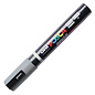 Posca Brush Paint Marker - Grey, Brush Tip, 1.0 - 4.0 mm