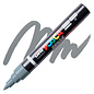 Posca Brush Paint Marker - Grey, Brush Tip, 1.0 - 4.0 mm