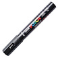 Posca Brush Paint Marker - Black, Brush Tip, 1.0 - 4.0 mm