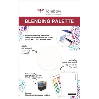 Tombow Blending Palet 13x20 cm 3 stuks