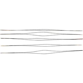 Kralenrijgnaald, 12 cm, 5 stuks