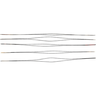 Kralenrijgnaald, 12 cm, 5 stuks