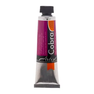 Cobra Artist Water Vermengbare Olieverf Tube 40 ml Permanentroodviolet Licht 577