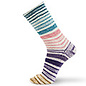 SYMMETRIC SOCKS & MORE - INFINITY 93 Oker-Paars-Kauwgom roze-Water blauw bad 81572 bad 81572