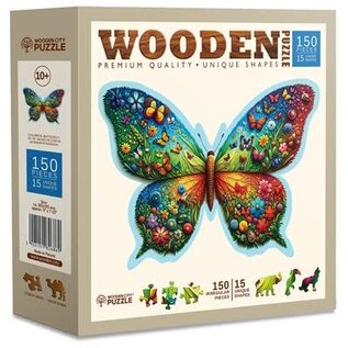 Puzzel - Colorful Butterfly