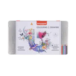 Bruynzeel Kleur- en tekenset 70 delig