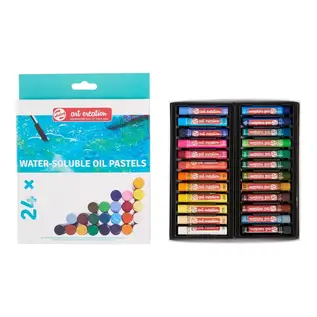 Wateroplosbare Oliepastels Set 24