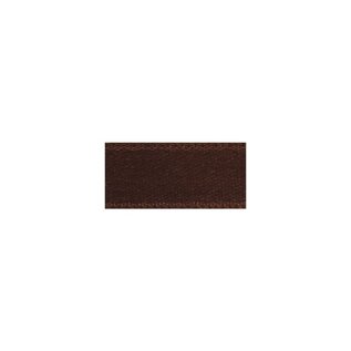 Satijnlint, Donkerbruin, 10mm, 10m