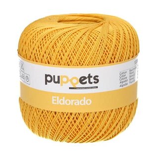 Puppets Eldorado 50 gram dikte 10 - Kleur 07524 Geel bad 07524