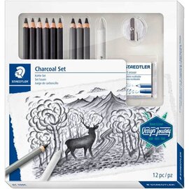 Staedtler: Mixed Charcoal Set - 12-delig