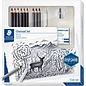 Staedtler: Mixed Charcoil Set - 12-delig