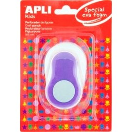 Apli: Figuurpons voor schuimrubber "Rond" Ø: 25,4mm