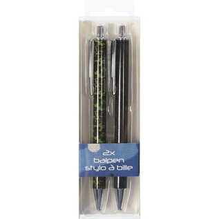 PROMO - Balpen - Camo 2.0 - schrijfbreedte 1.0mm - 2 stuks