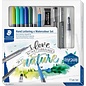 Staedtler: Mixed set "Hand Lettering & Watercolour" 11-delig