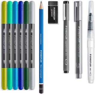 Staedtler: Mixed set "Hand Lettering & Watercolour" 11-delig