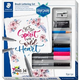 Staedtler Brushlettering set - Design Journey 9-delige