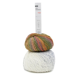 Knit Ensemble 250g 401 oranje-groen bad 30288