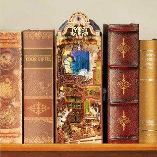 DIY Book Nook Boekensteun Magical Library, Tone-Cheer, 18,2×10,7×28,3cm