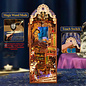 DIY Book Nook Boekensteun Magical Library, Tone-Cheer, 18,2×10,7×28,3cm