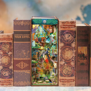 DIY Book Nook Boekensteun A Midsummer Night’s Dream inclusief Dust-cover, Tone-Cheer, 24,5x18x10cm