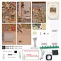 DIY 3D Houten Puzzel met 6 verschillende geluidseffecten en stofkap, Miniature House Magic Shop, Tone-Cheer, 18×14,5×15,4cm