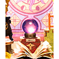 Robotime, DIY Huisje The Magic Study met LED verlichting, , 21x13x19cm