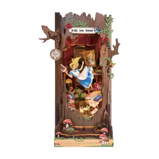 Robotime, DIY Book Nook Boekensteun Fall into Wondert, 15.3×19.7×25.1 cm