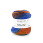 SILKY LACE RAINBOW 300 - Blauw-Roest bruin-Oker bad 82232