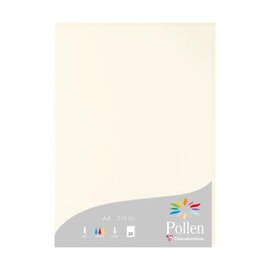 Papier - Natuurlijk wit, pak van 25 vel 210x297mm 120gm2 - Natuurwit