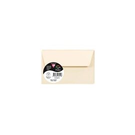 zakje met 5 enveloppen met strip 120g 90x140mm - Ivoor