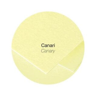 Papier - Pak met  25 bladen 210g 210x297mm - Kanariegeel