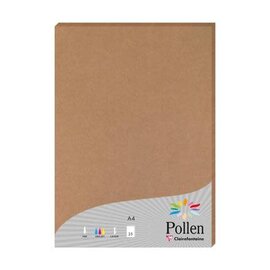 Papier - Pak met 25 bladen 210g 210x297mm - Kraft
