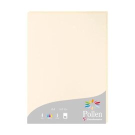 Papier - Pak van 50 blad 160g A4 (210x297mm) - Ivoor