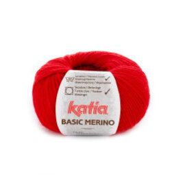 Katia BASIC MERINO 4 Rood bad 81380A