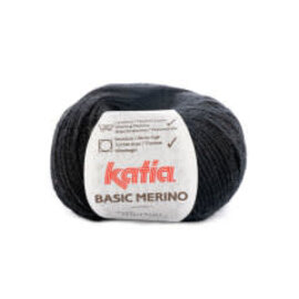 Katia BASIC MERINO 2 Zwart bad 81965A