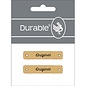 Durable Leren label, Original, 50x10mm - Kleur 001