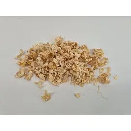 Decoratiemateriaal - CURLY PODS GEBLEEKT +/- 250GR