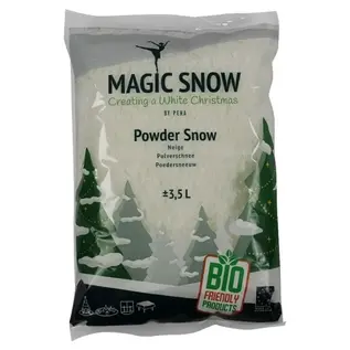Decoratiemateriaal - POEDERSNEEUW +/-3.5L MILIEUVRIENDELIJK