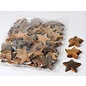 Decoratiemateriaal - COCOSNOOT STERREN 10CM Naturel 5ST