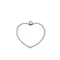 METALEN FRAME HART 10CM ZWART