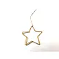 METALEN FRAME STER 10CM TRIPLE GOUD 3ST.