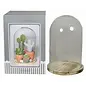 STOLP OP PLEATEAU HOUT D15/17.5 H24/25CM