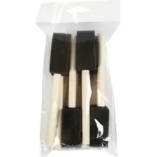 Schuimpenselen, b: 25 mm, 10 stuks