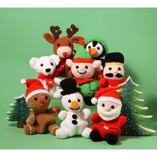 Boek Kroeltjes haken Kersteditie