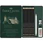 Grafietpotlood Faber-Castell Pitt Mat Etui set 11 stuks