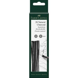 Houtskool Faber-Castell Pitt Monochrome 3-6 mm op blister