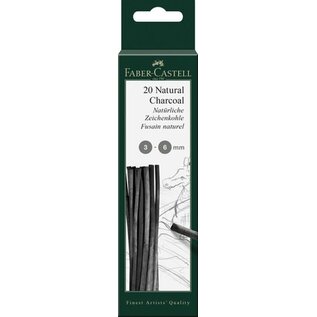 Houtskool Faber-Castell Pitt Monochrome 3-6 mm op blister