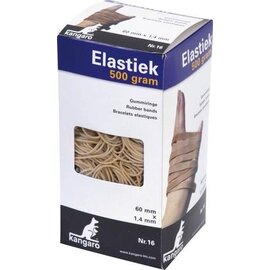 Elastiek Kangaro - nr.16 - 60x1,4mm - 500g