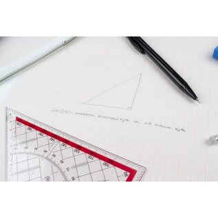 Transparant papier  A3 blok à 24 vel met 1 vel milimeterpapier